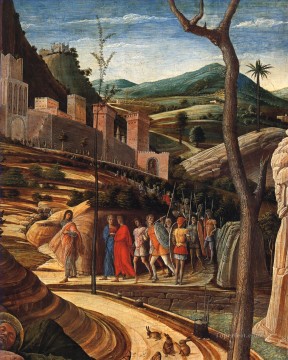  Mantegna Canvas - The agony in the garden dt1 Renaissance painter Andrea Mantegna